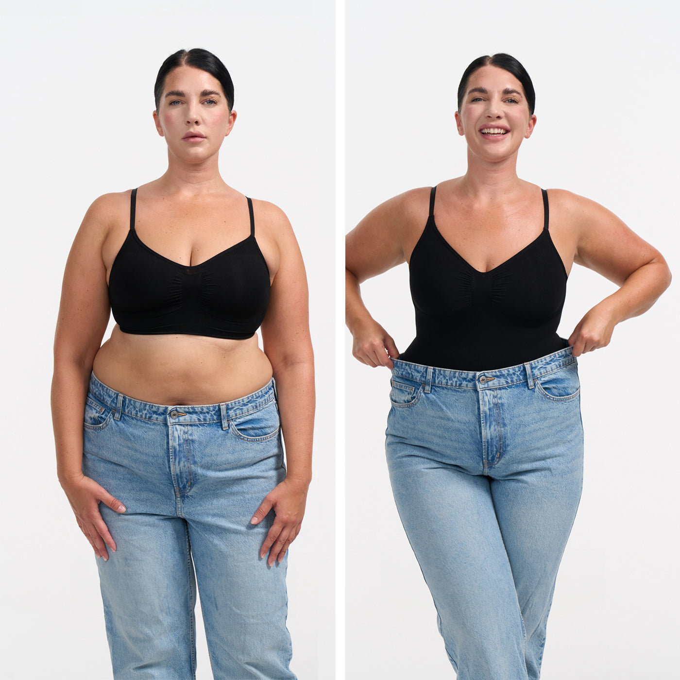 <tc>Tuta Body modellante con pantaloncini</tc>