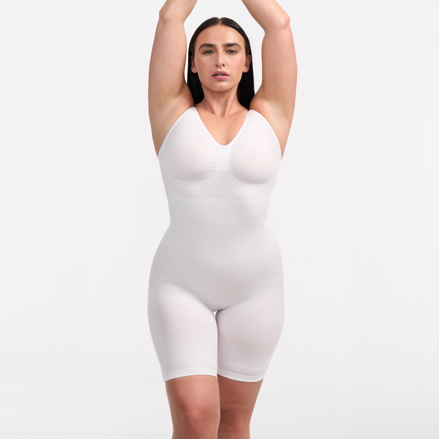 <tc>Tuta Body modellante con pantaloncini</tc>