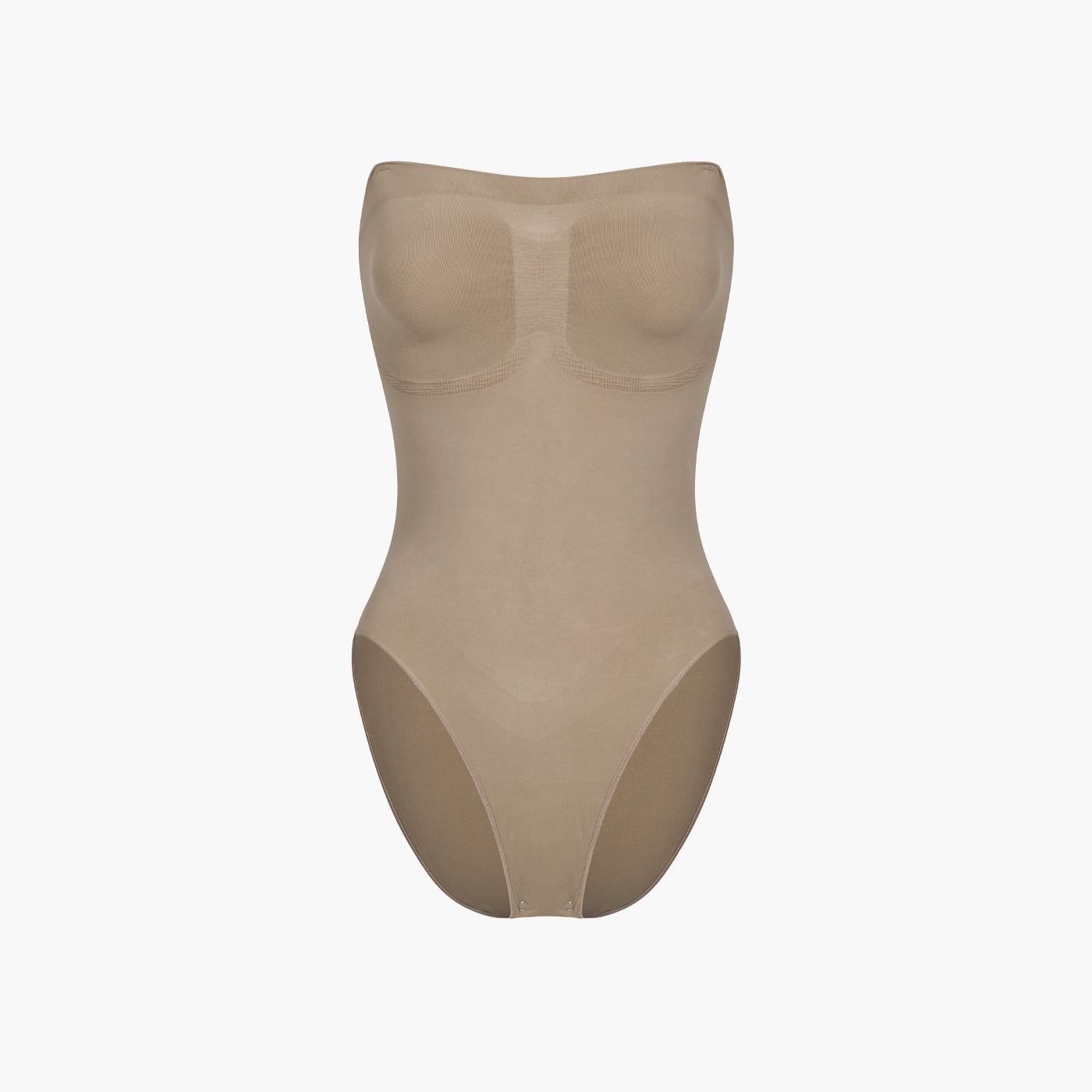 Ernstige bodysuit -beeldende shapewear met slip