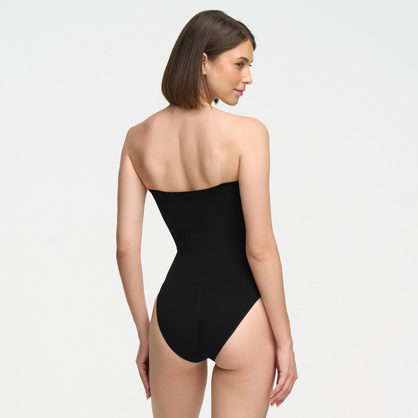 Ernstige bodysuit -beeldende shapewear met slip