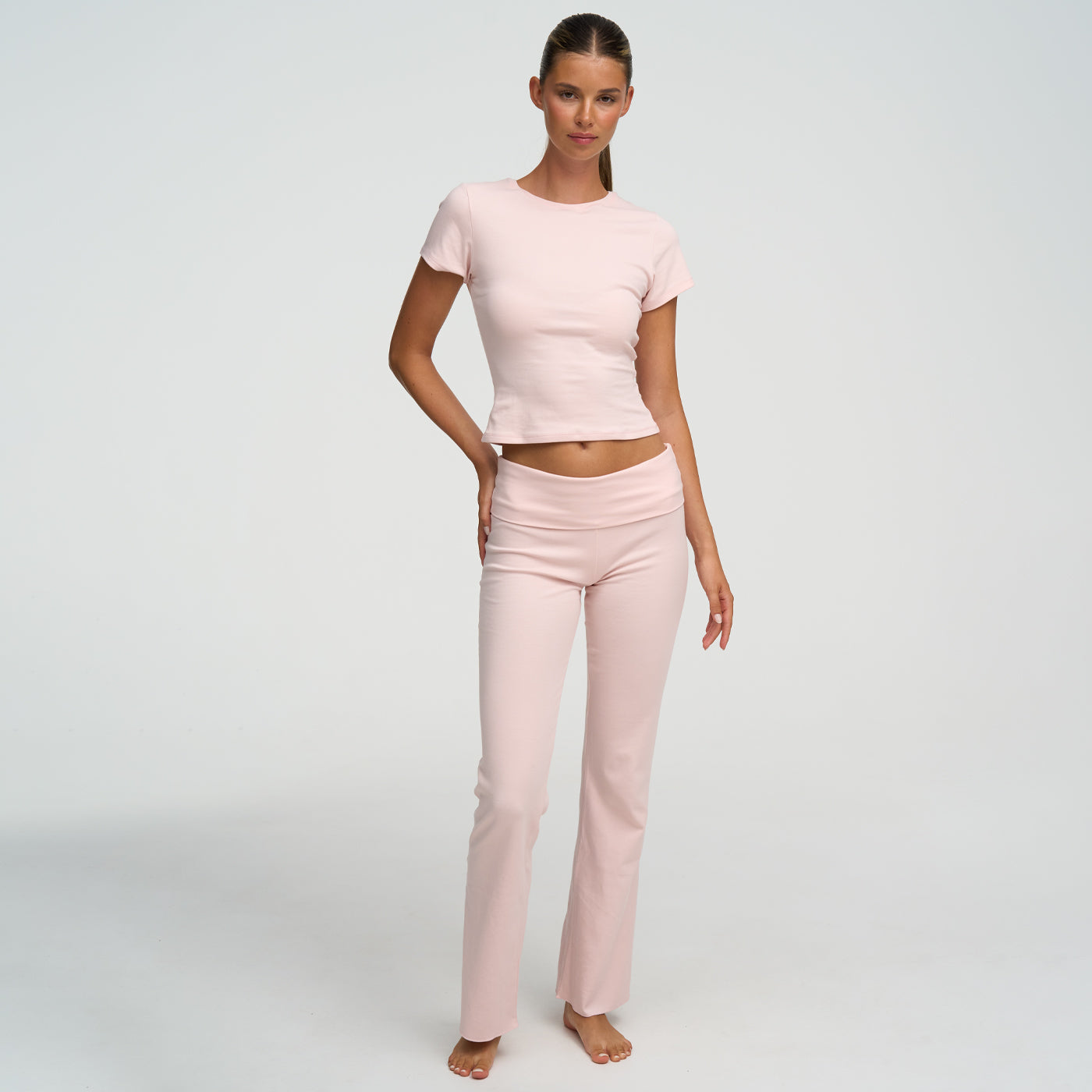 Cotton Flared Bootcut Leggings