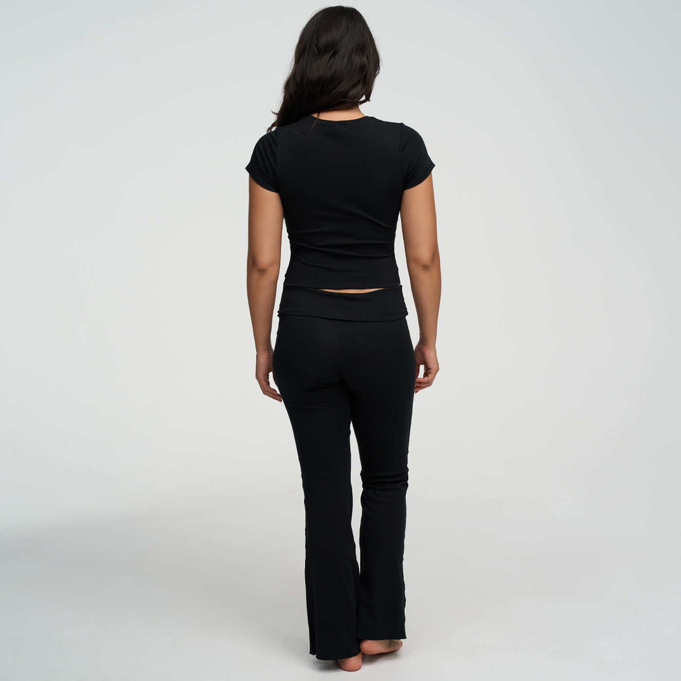 Cotton Flared Bootcut Leggings