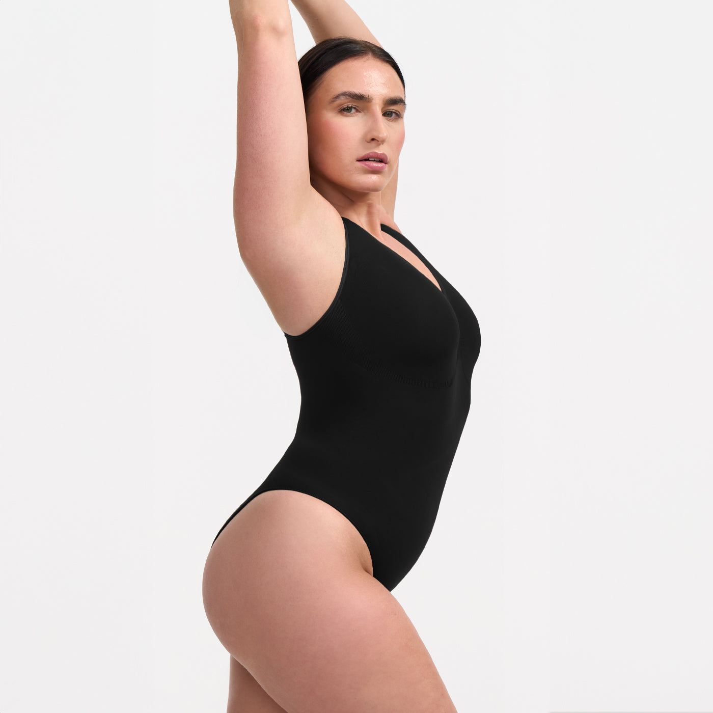 <tc>Body modellante bretelle larghe con slip</tc>