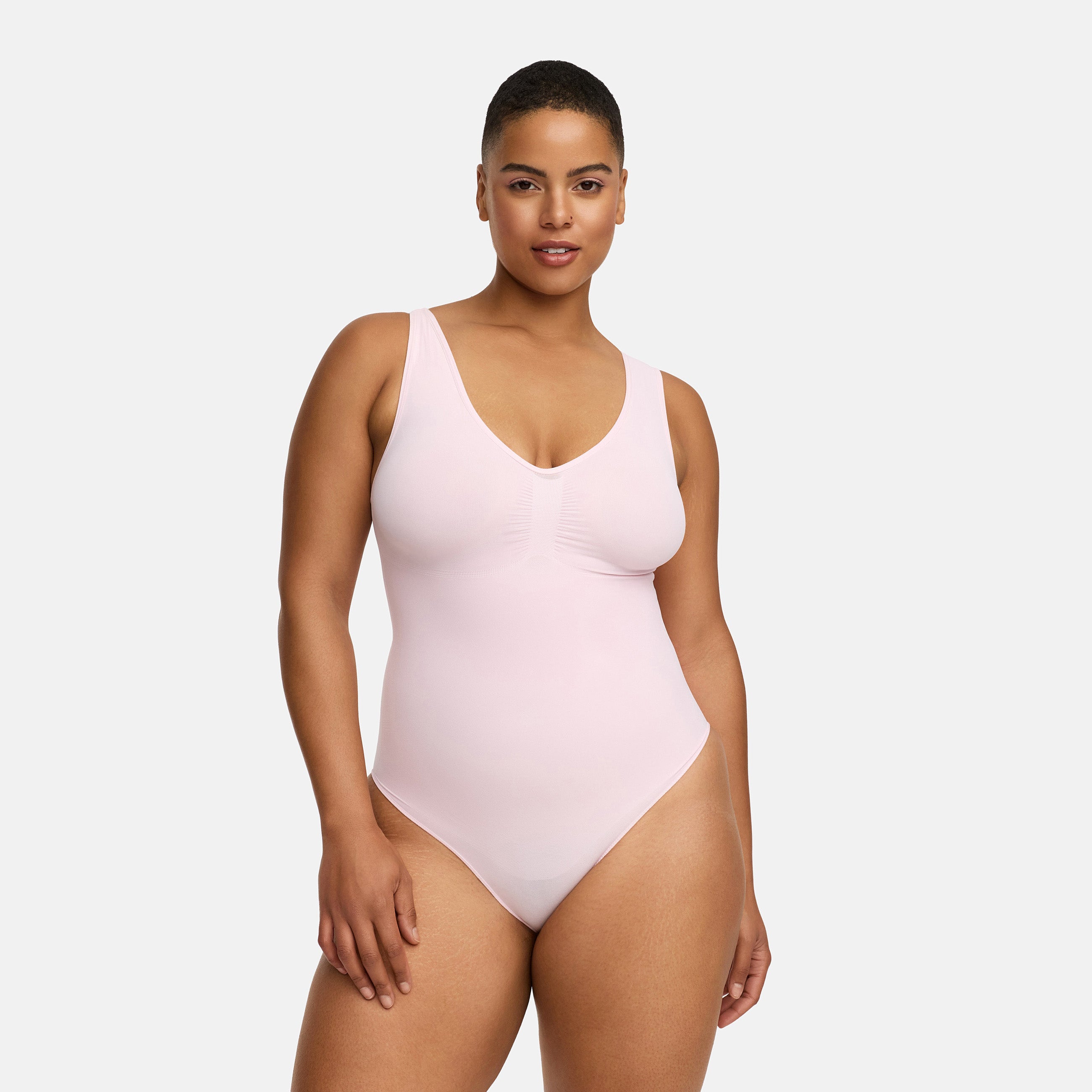 <tc>Body modellante bretelle larghe con slip</tc>