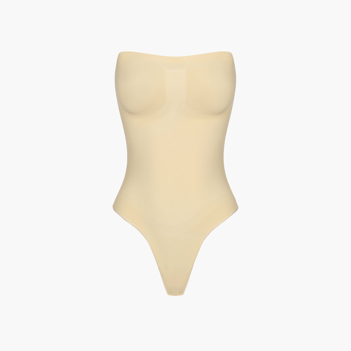 Trägerloser Bodysuit Sculpting Shapewear mit String