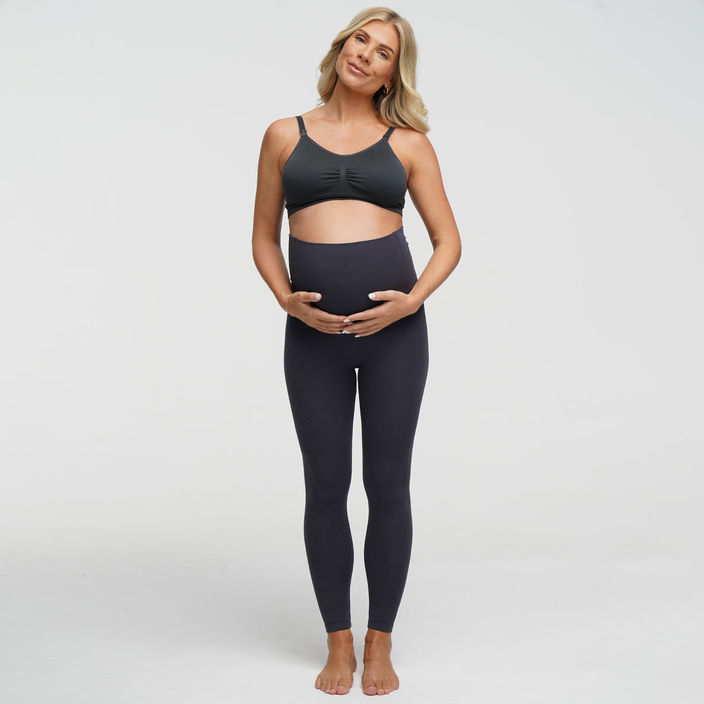 Seamless Umstandsleggings + Still-Bh Bundle